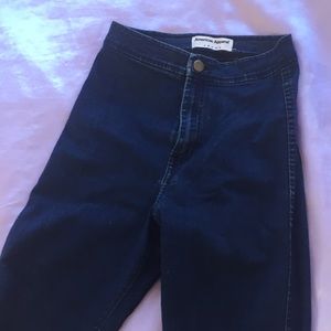 American apparel easy jean dark wash indigo M